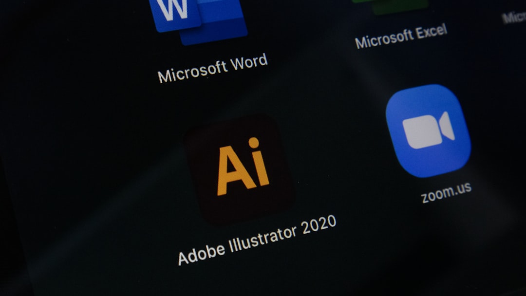 A close up of a computer screen with icons