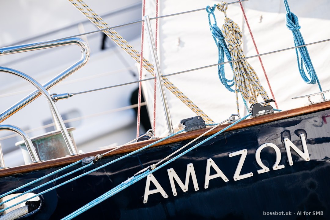 Venditore Amazon in Italia gestisce WhatsApp Business e Seller Central su portatile