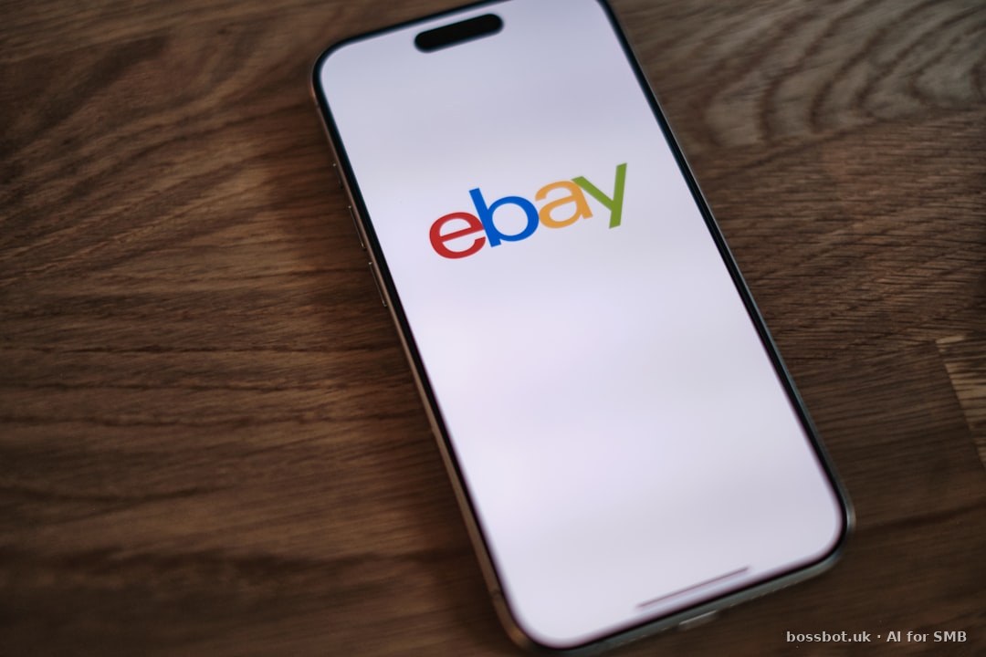 Nederlandse eBay-verkoper pakt PostNL-pakket bij laptop met dashboard van orders.