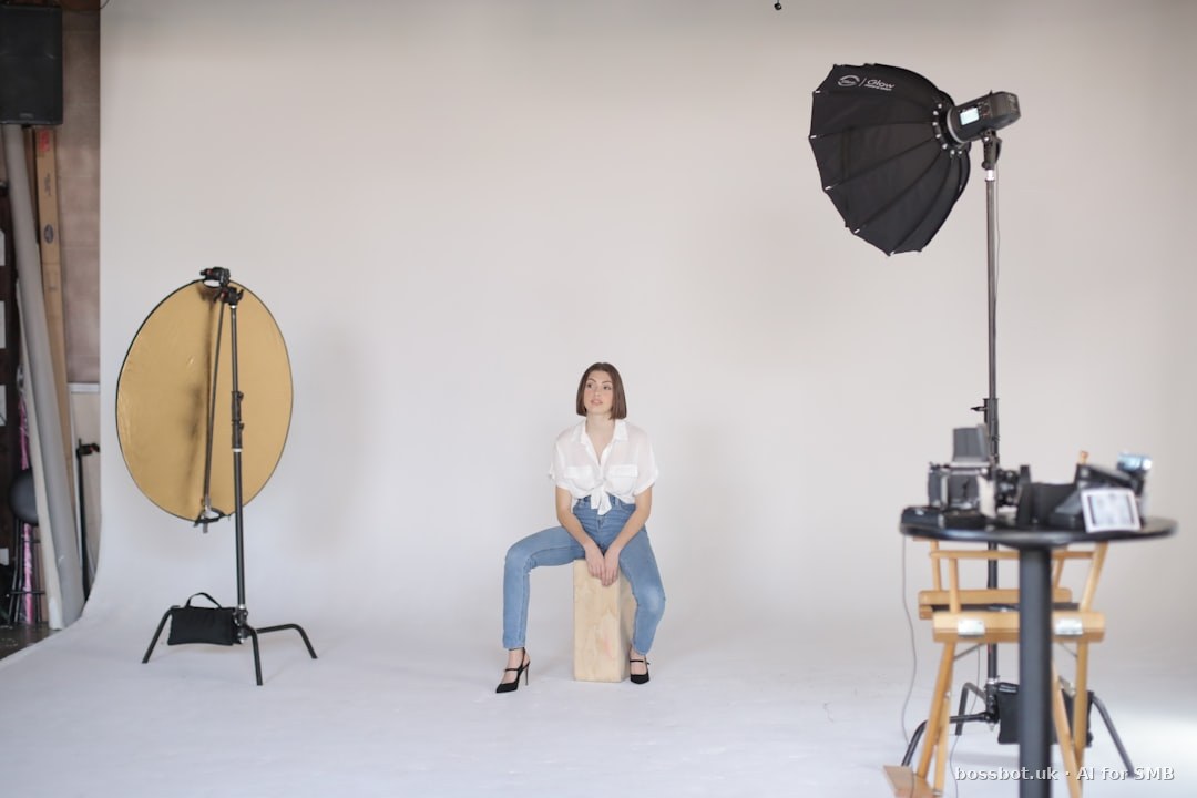 Photographer reviewing client messages on a smartphone