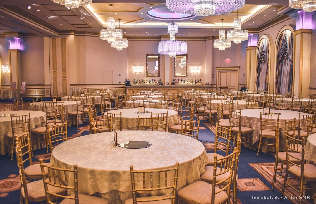 Formal dinner table setting