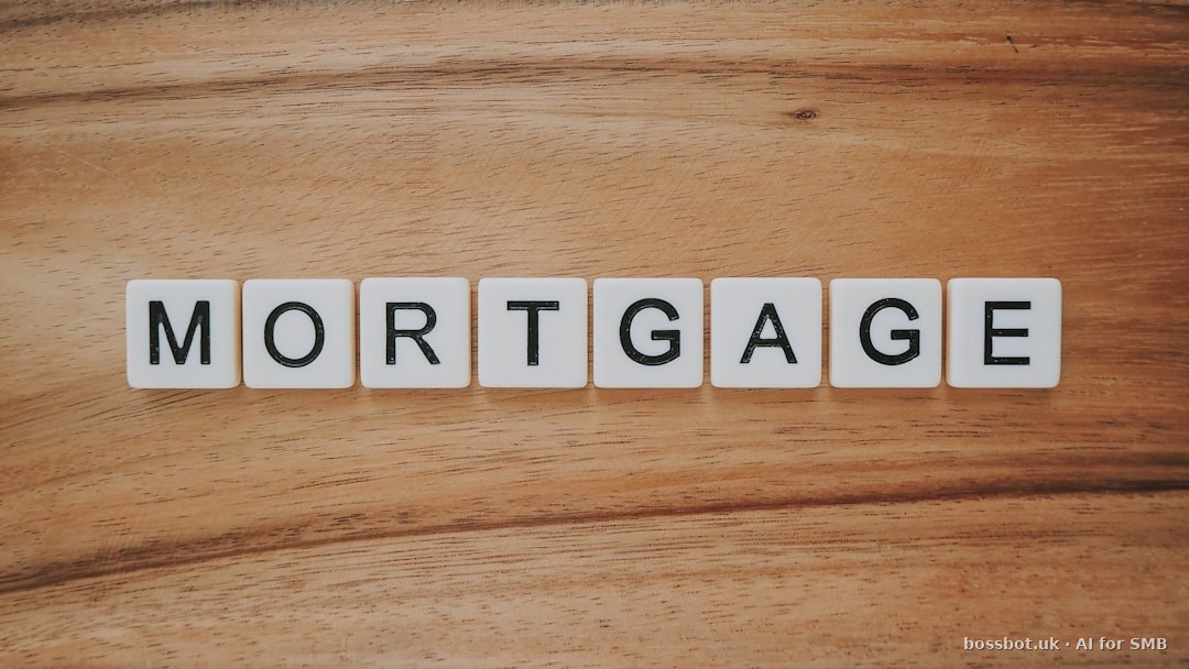 Mortgage scrabble tiles
