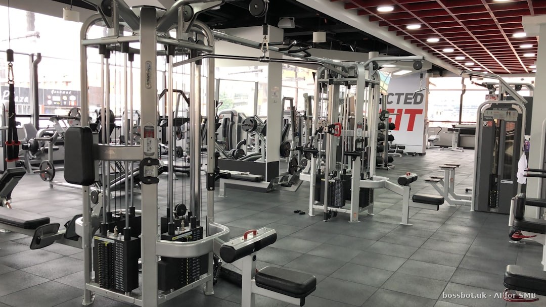 Interior of gym