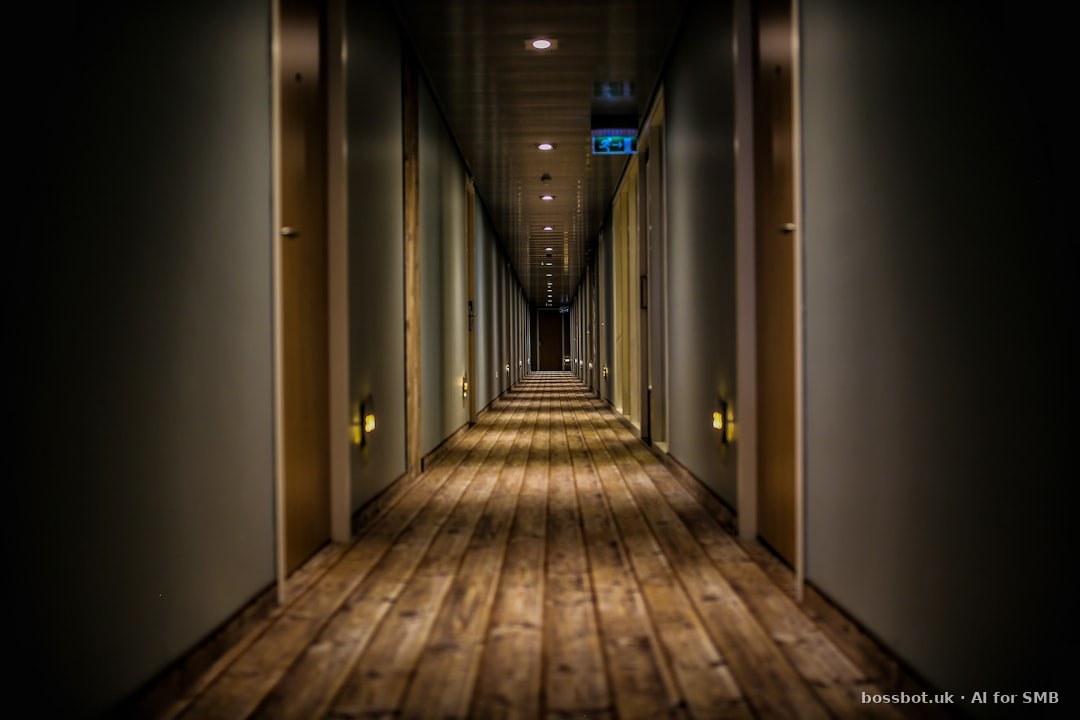 Hallway of building