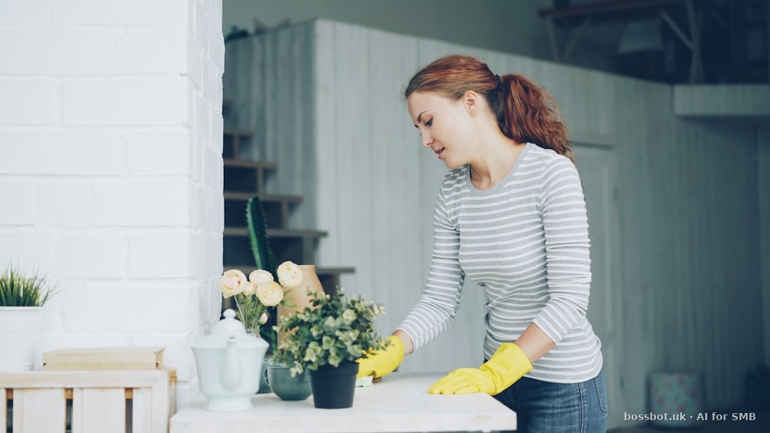 Mexican cleaning service team at premium residence