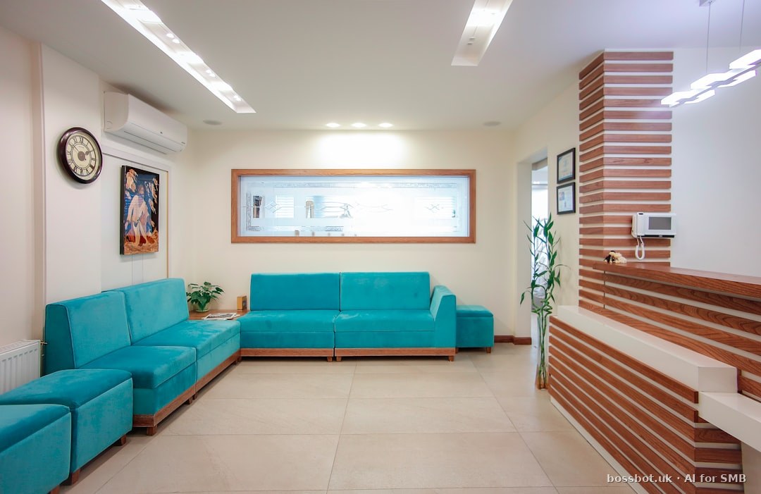 Egyptian dental clinic reception area
