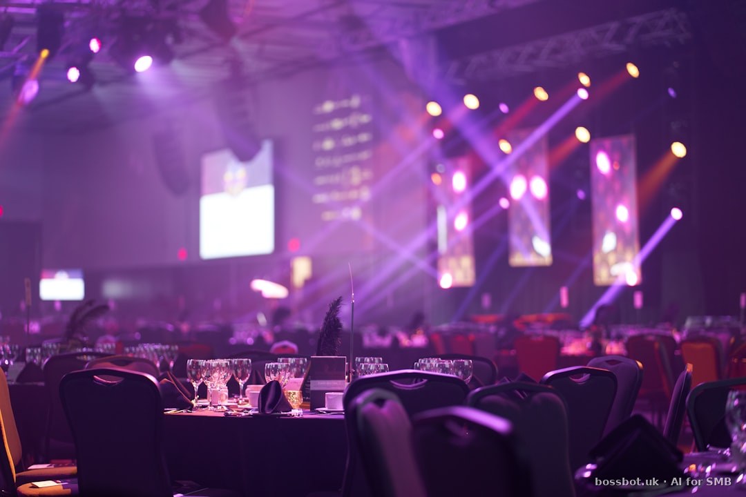 Ukrainian event planning venue setup
