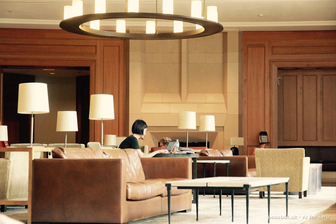 Egyptian hotel lobby with reception