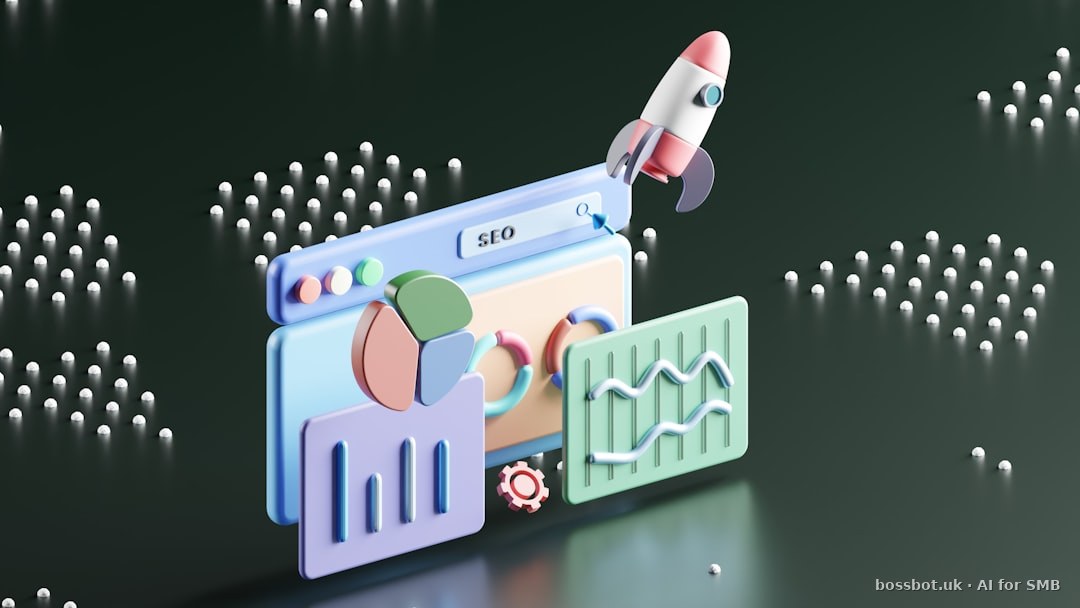 A computer screen with a rocket on top of it