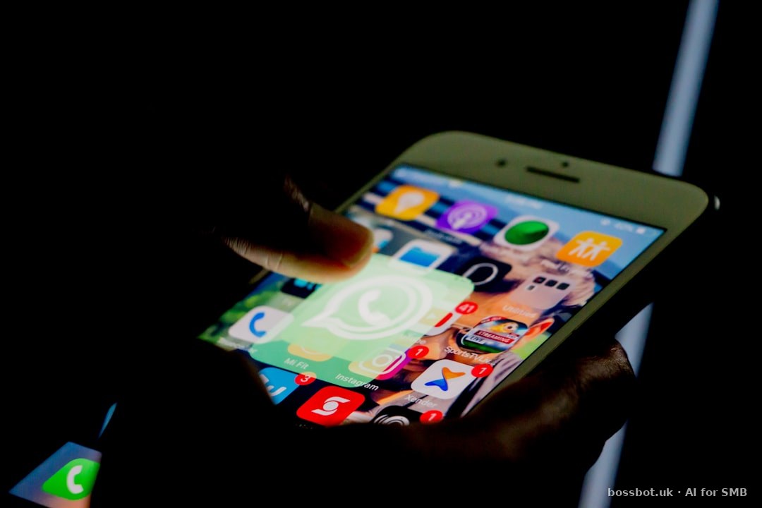 Person holding iphone
